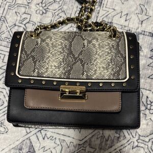 BCBGeneration Black and Brown Crossbody Bag